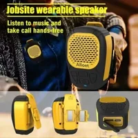 Wearable Bluetooth Speaker Magnetic Clip-On Wireless Speaker Waterproof Portable Sound with Strap for Hands-Free Music/Calls - Image 2