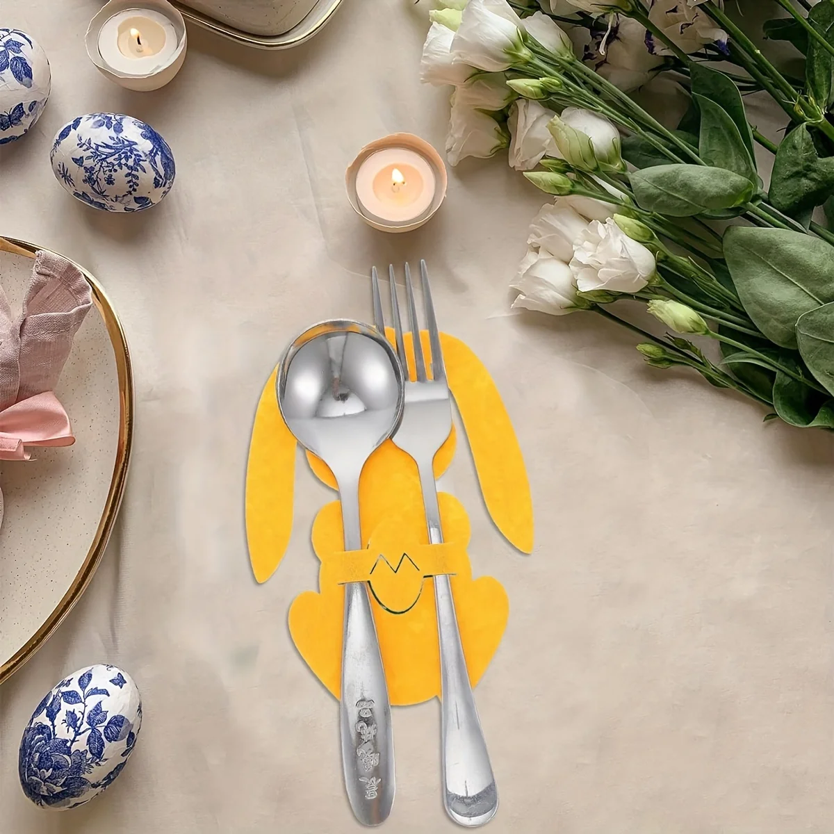 Easter Bunny Cutlery Holders 5