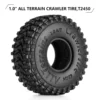 INJORA 62*24mm S4 All Terrain 1.0 Wheel Tires for 1/18 1/24 RC Crawler Car Axial SCX24 FCX24 Enduro24 AX24 (T2450) 3