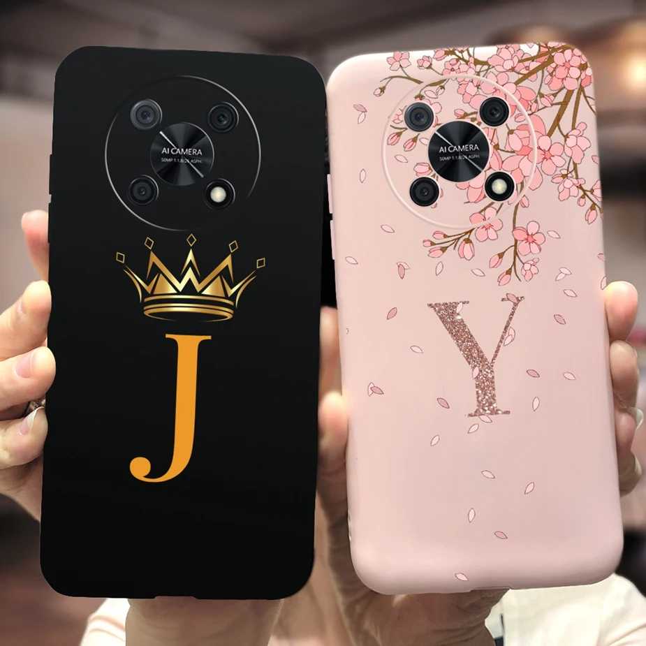 Stylish Letter Design Soft Slim Phone Case - 6.7'' Back Cover Bumper