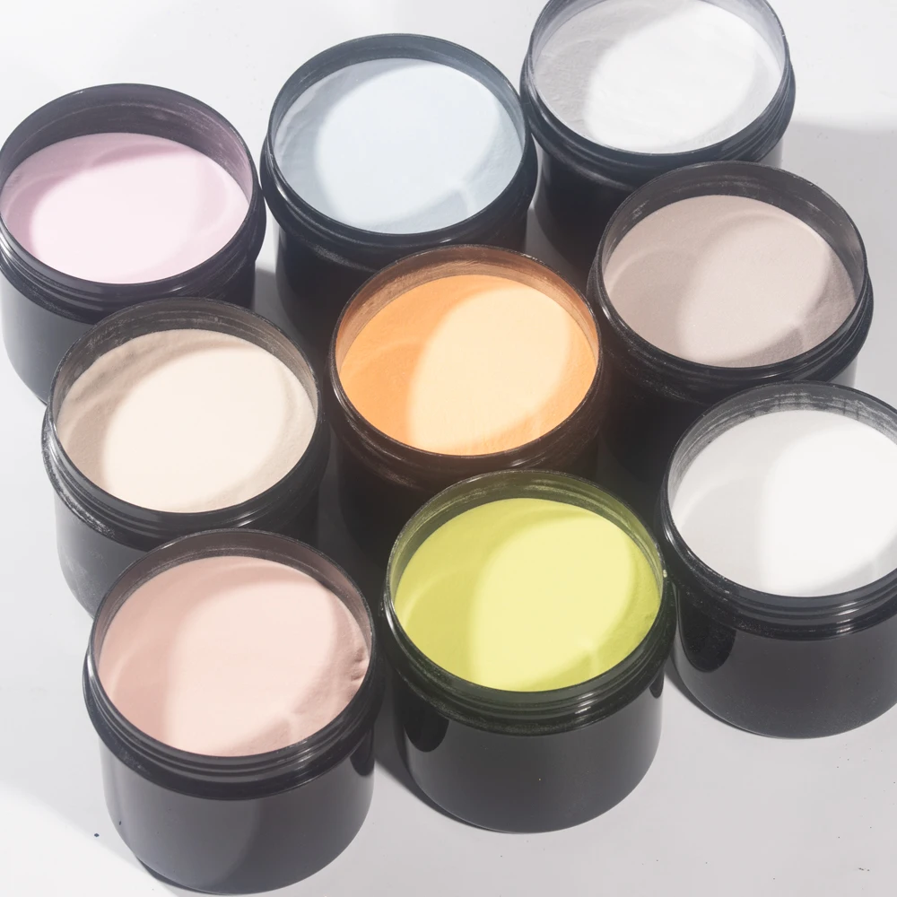 KODIES GEL 100g Acrylic Powder Big Size White Clear 30 Colors Polymer Dipping Powder High Pigment for Extension Carving Nail Art 4