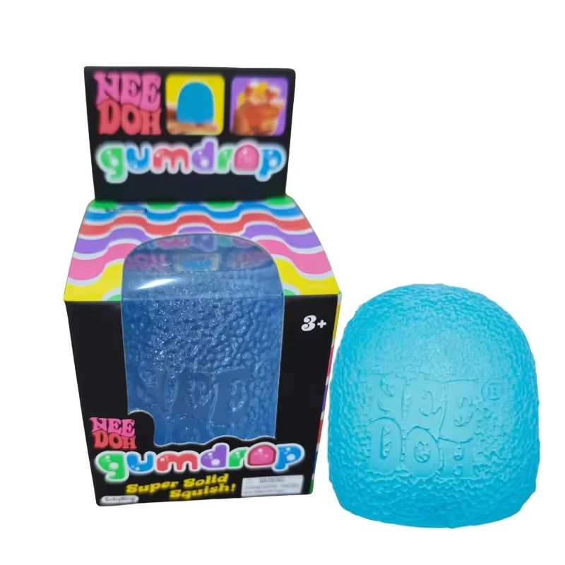 Nee Doh Nice Cube Stress and Anxiety Relief Toy - Soft Squeeze Sensory Soother