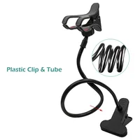 Universal Lazy Bracket Mobile Phone Holder Gooseneck Stand Stents Flexible Bed Desk Table Clip Bracket for Smartphone Holder - Image 3