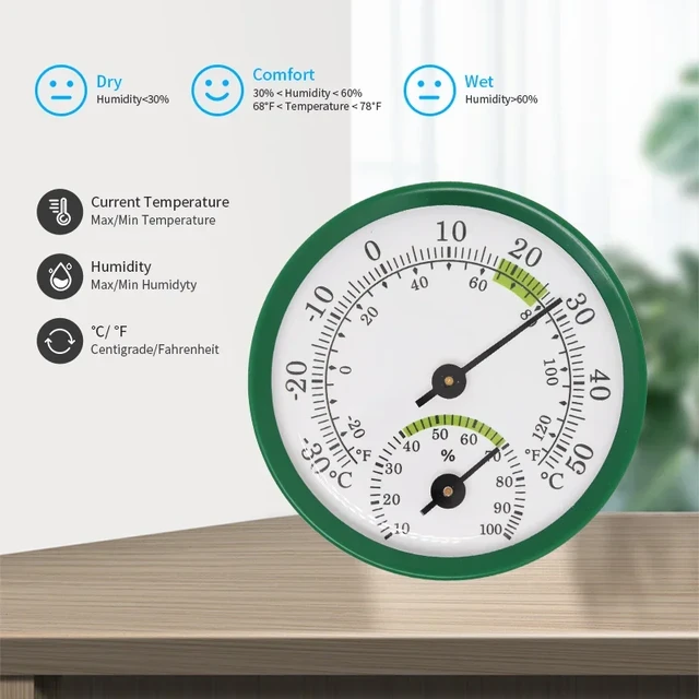 1 Piece Wireless Bluetooth Outdoor Thermometer Smart Home Temperature And  Humidity Sensor White - AliExpress