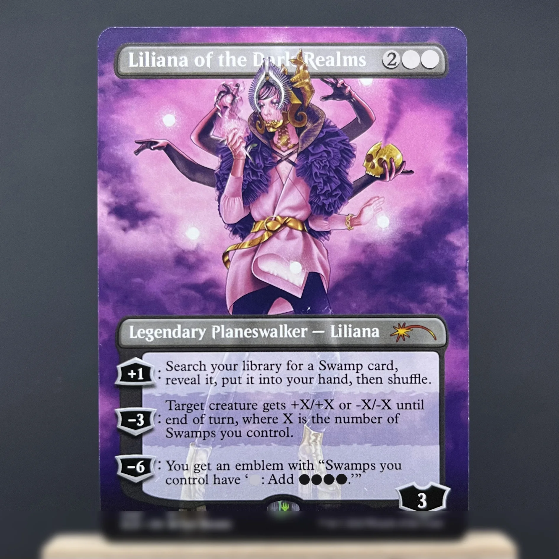 SLD HOLO2-Ⅰ03 Tcg cards German Black Core Liliana of the Dark Realms Phyrexian Metamorph Serra Ascendant Spellseeker tcg cards card games