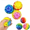 12Pcs Colorful High Resilience Hole Ball Toy Soft Bouncy Ball Anti Fall Moon Shape Porous Extreme  for Kids Outdoor Games Toys 1