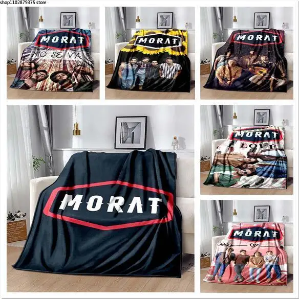 

Morat Music Printed Blanket Soft Warm Comfortable Flannel Blankets Family Travel Bedding Birthday Gift,frazada,Decke,stragulum