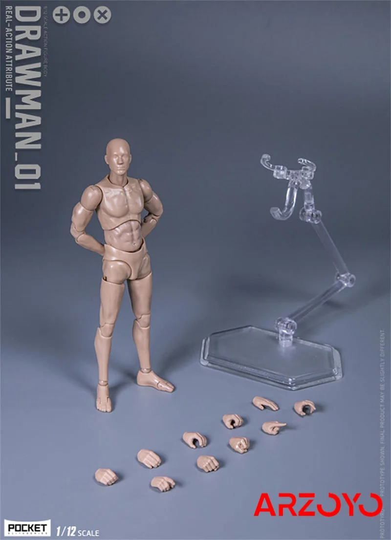 1/12 アクションフィギュア テストマン C3（DPS-010） Dam Toys 1/12 Crash Test Dummy “TESTMAN C3” Action Figure