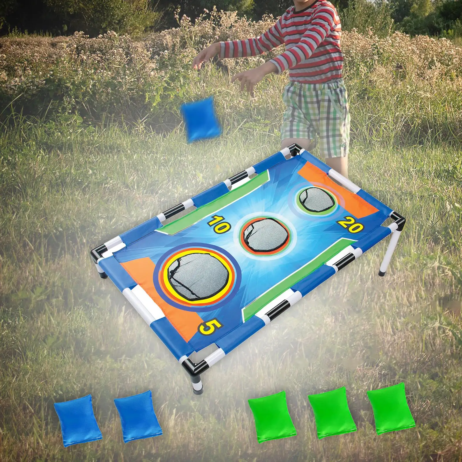 

Набор для игр в виде бобов, портативная доска с кукурузным отверстием для занятий спортом, для детей