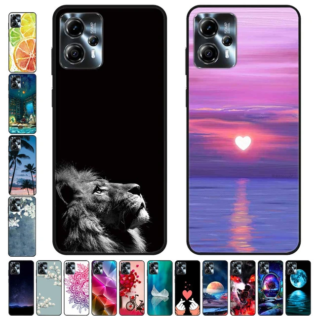 For Motorola Moto G73 Case For Moto G73 5G Soft Silicone Phone Case for  Motorola Moto G73 Back Cover Cartoon Protective Fundas