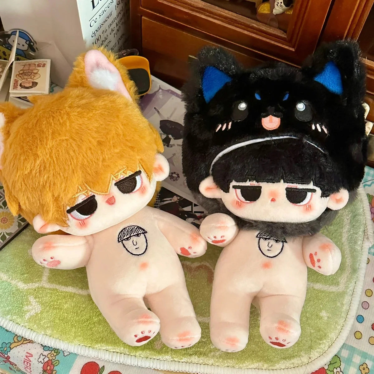 

Anime Mob Psycho 100 Reigen Arataka 20cm Plush Stuffed Body Cosplay Dress Up s Mascot Plushie Pillow Fans Xmas Gift