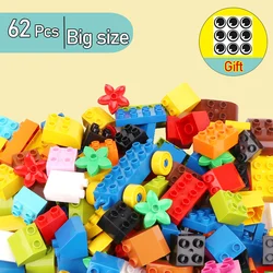 DIY Building Blocks Bulk Set - 310 Pieces of Creative Fun (62 Pcs)