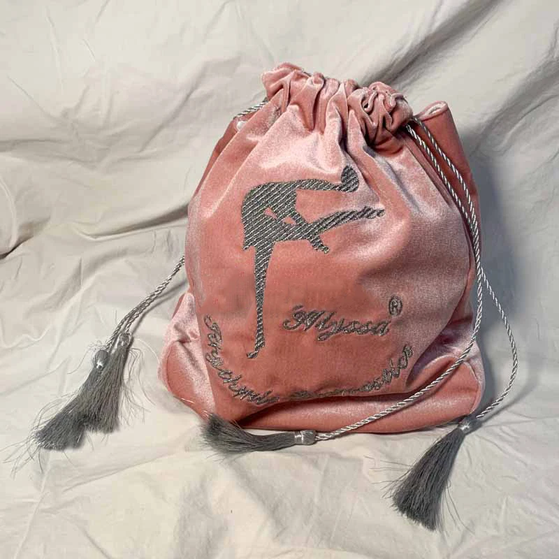 Rhythmic Gymnastics Ball Bag Velvet Gymnastics Ballon Protective Cover For Max 20cm Diameter Ball Kids Women Equipment