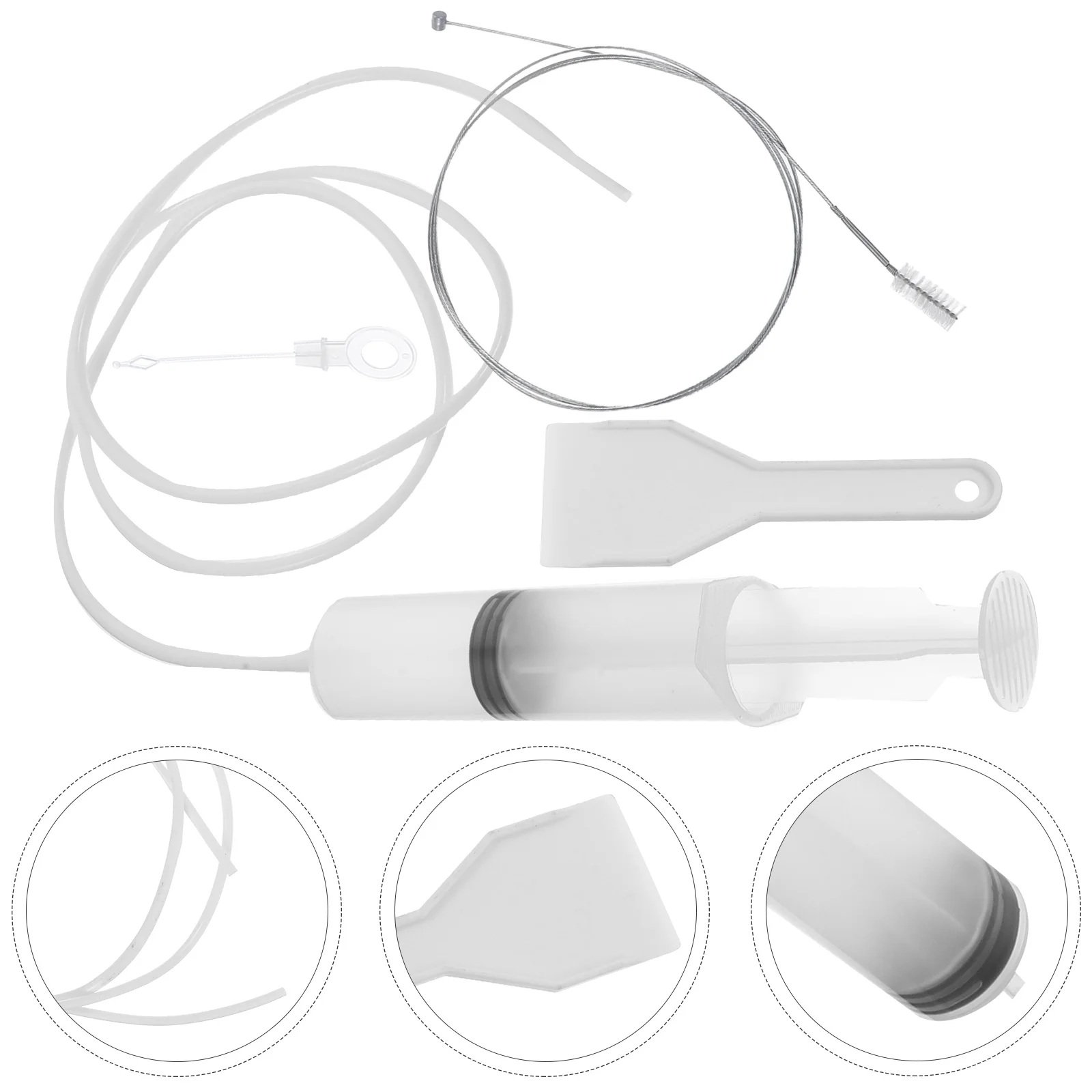 

4pcs Refrigerator Drain Hole Clog Remover Cleaning Tool Fridge Dredging Kit