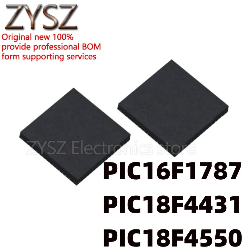 

5PCS PIC16F1787-I/ML 18F4431 18F4550 E/ML T chip QFN44