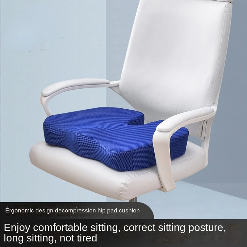 Gel Orthopedic Chair Cushions Velvet Office Sitting Cushion Anti stress