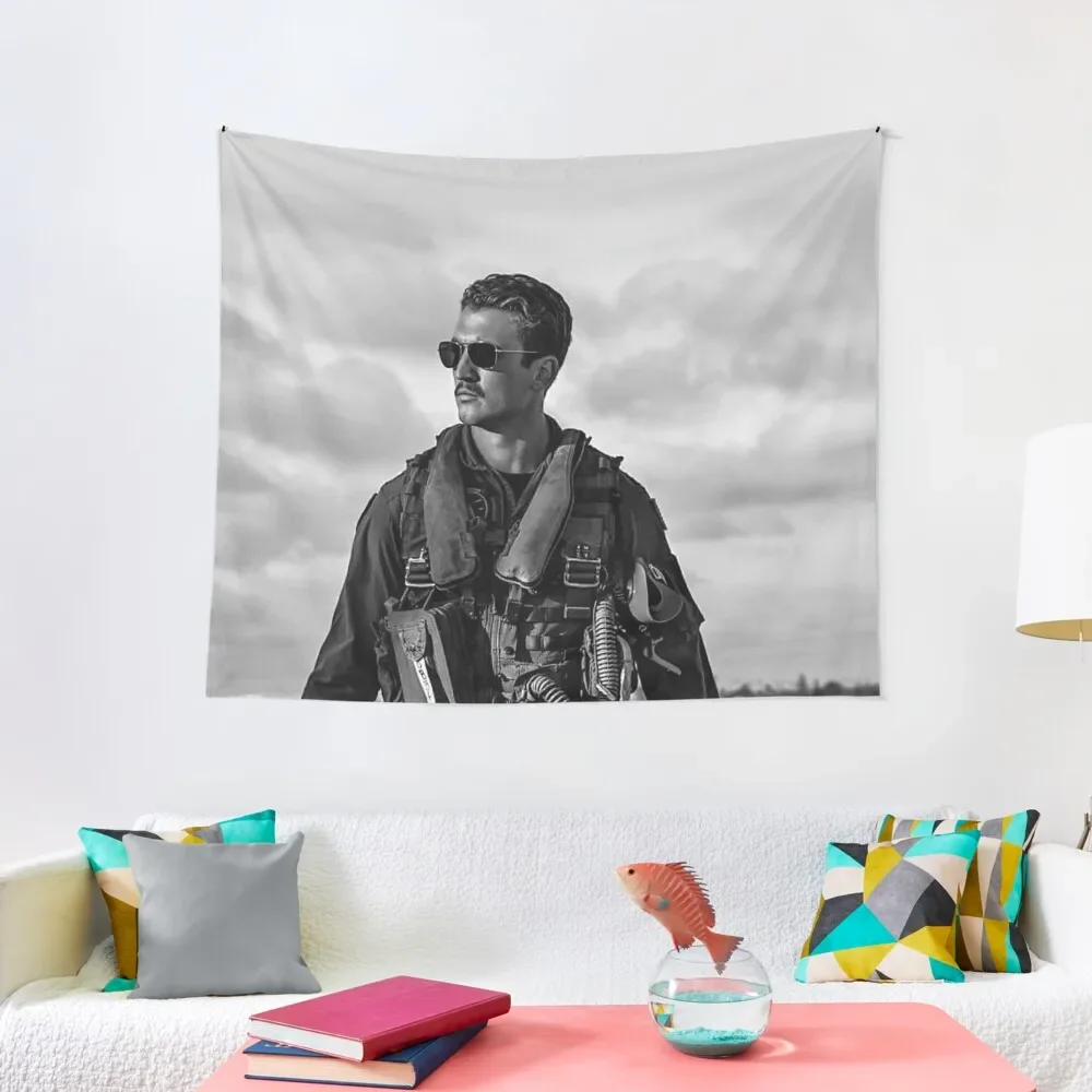 

Miles B&W Tapestry Cute Room Decor Wall Tapestries Tapestry