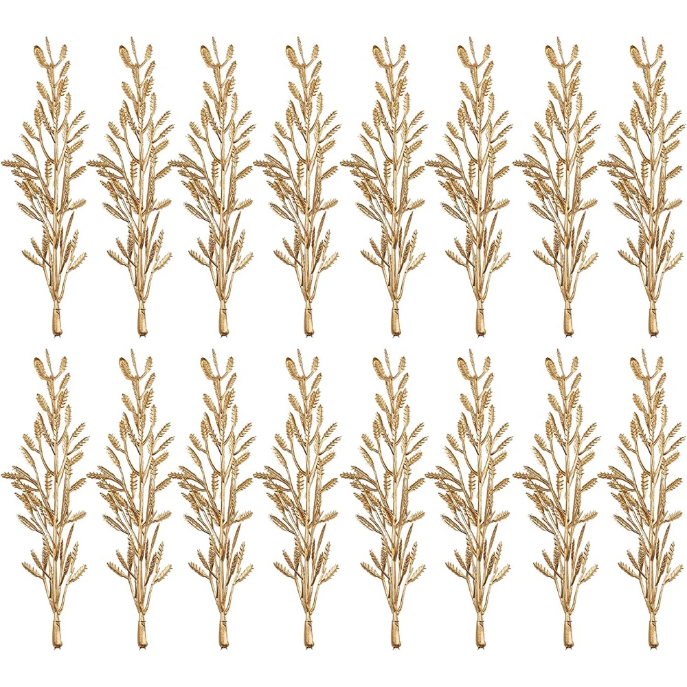 Artificial Gold Vase Filler Faux Flowers Gold Floating Gold Vase