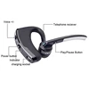 New V8 Wireless Bluetooth Single Earphone With HD Mic Stereo Headset Handsfree Call Business Headphone For Sports Driving Travel 4
