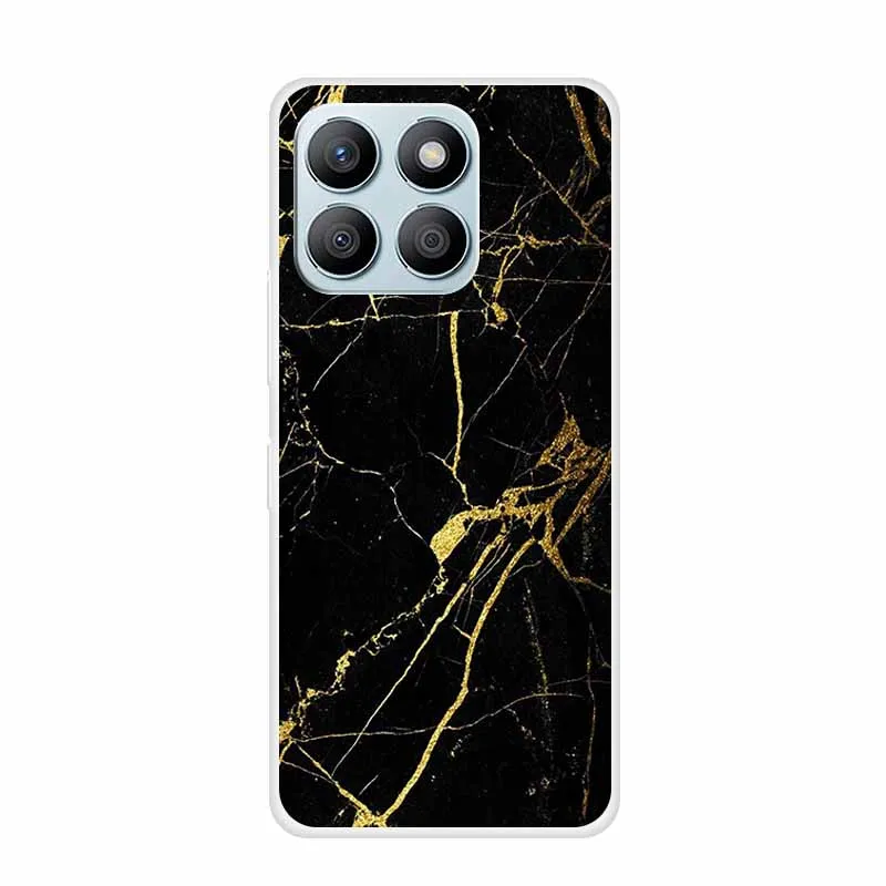 Clear Silicone Phone Case with Lovely Patterns - Transparent Protective Cover