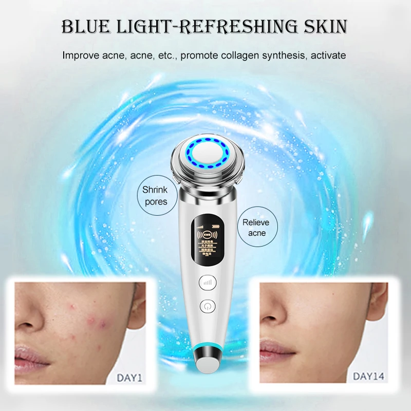 Neck Face Massager Electrotherapy Skin Care Tool Skin Care Device Vibrating Face Massagers Devices EMS Microcurrents Lift Skin Care Tightening Facial Massage Beauty Tools Machine Home