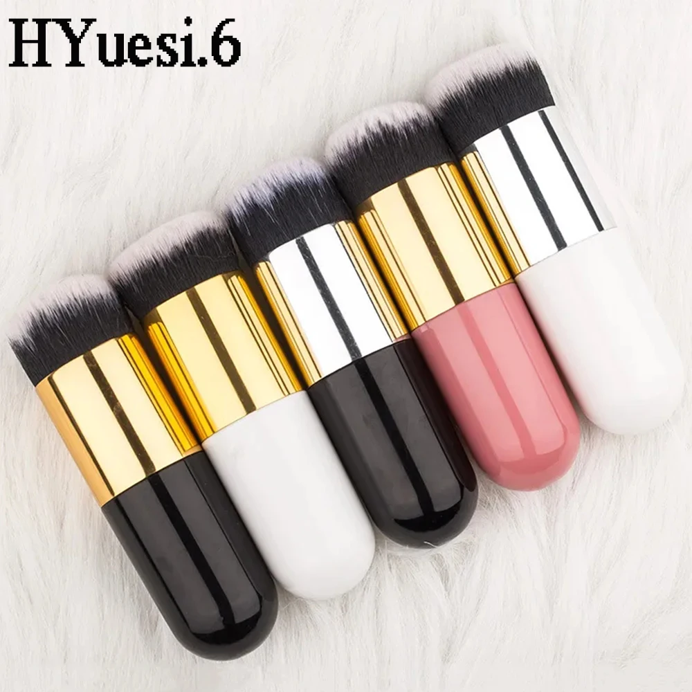 Professional Chubby Kabuki Foundation Brush For BB Cream Blushes Concealer Cosmetic Makeup Tools makeup brush set brush