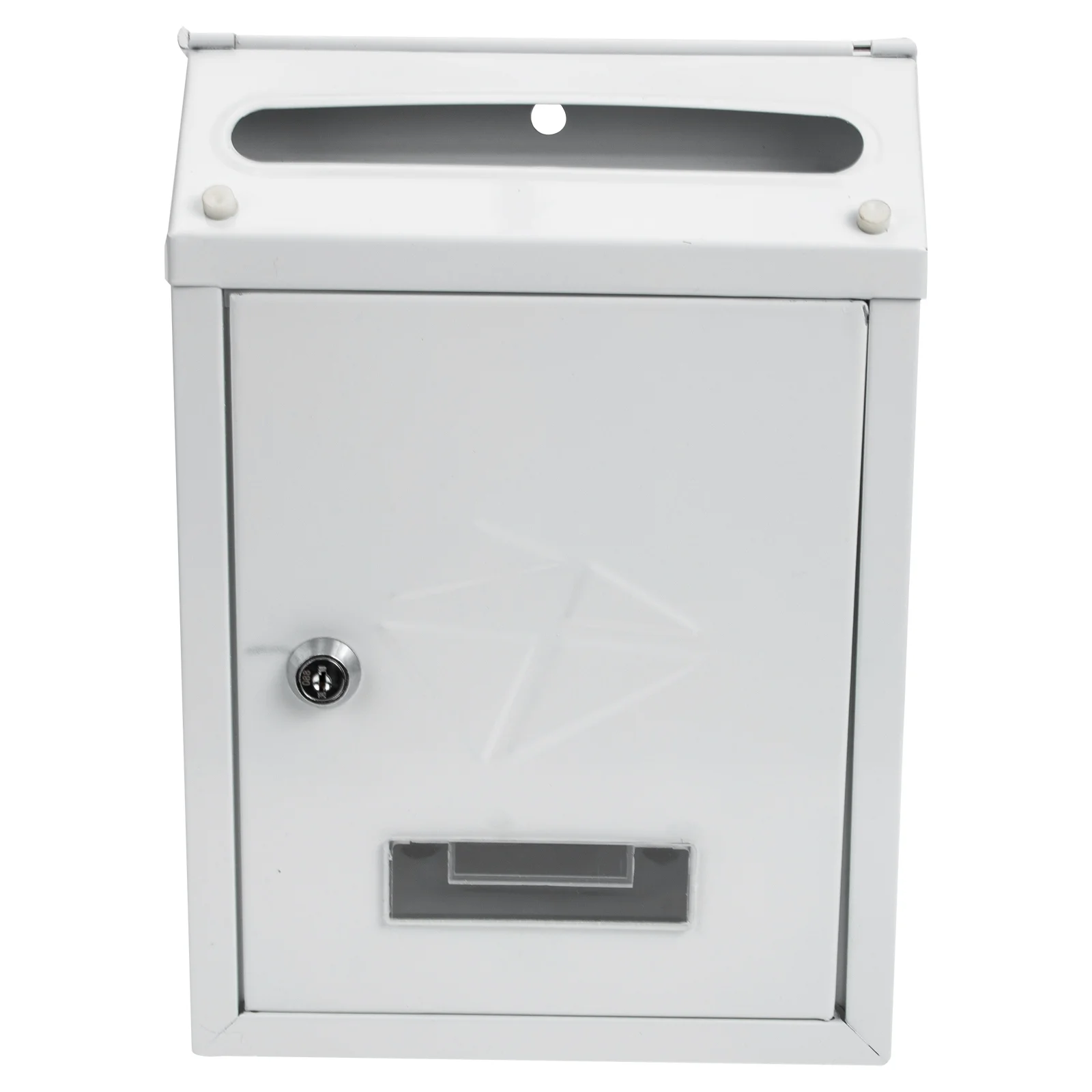Outdoor Mailbox Retro Rain-proof Wall Mount Letter Box Newspaper Mailbox Outdoor Newspaper Box Letter Delivery, wall mounted mailbox