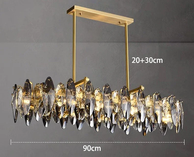 Description Picture 4 of itemhome decorationPendant lights, luxury crystal living room chandelier, dining room Pendant lamp, ceiling light, indoor lighting