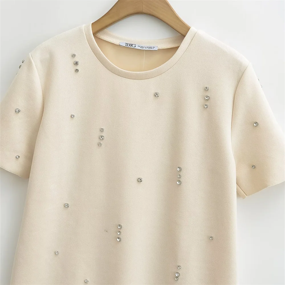 Spring New Women's Fashion, Elegance, Leisure and Versatile Jewelry, Plush Texture Dress