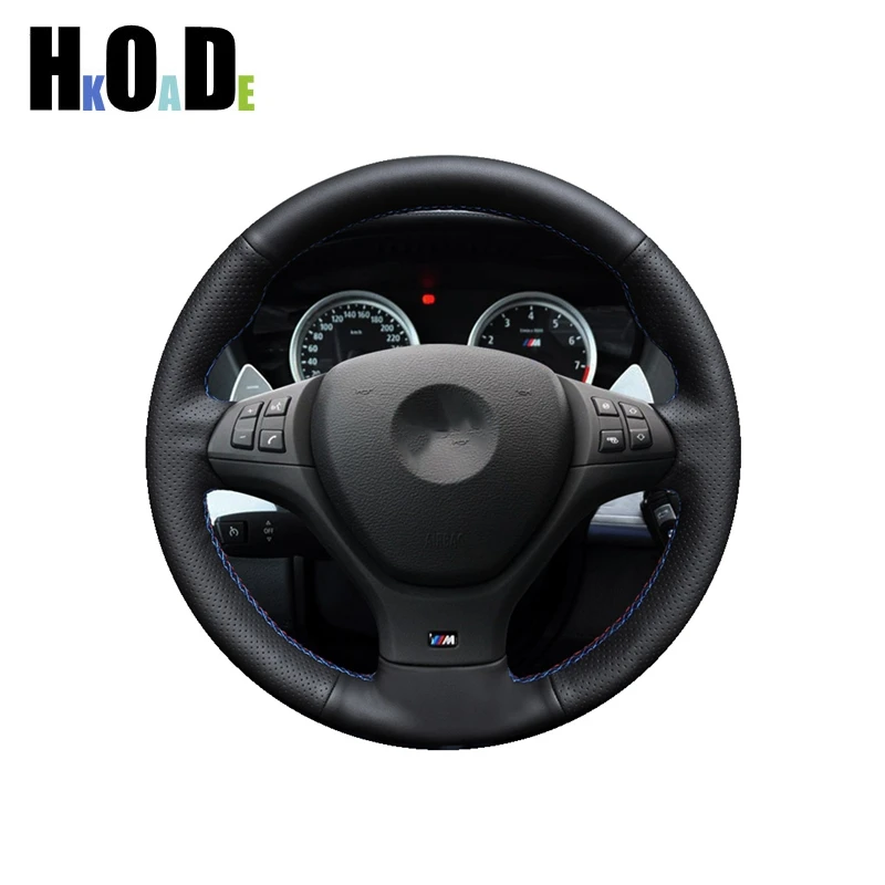 Чехол рулевого колеса автомобиля для BMW M Sport X5 E70 M50d 20062007 2008 2009 2010 2012 2013 X6 E71 2011 2014 |
