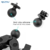 Camera Clamp Mount for GoPro DJI Insta360 Dual 360°Ball Head Magic Arm Universal Holder Bike Handlebar Motorcycle Bracket 4