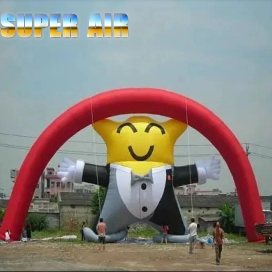 큰 눈 풍선 아치 만화 모델, 야외 전문 선풍기 맞춤형 