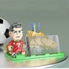 World Football Star 3D Model  Building Blocks Can Be Used As Pen Container Phone Racks Micro Brick Toys For Children Xmas Gifts 3