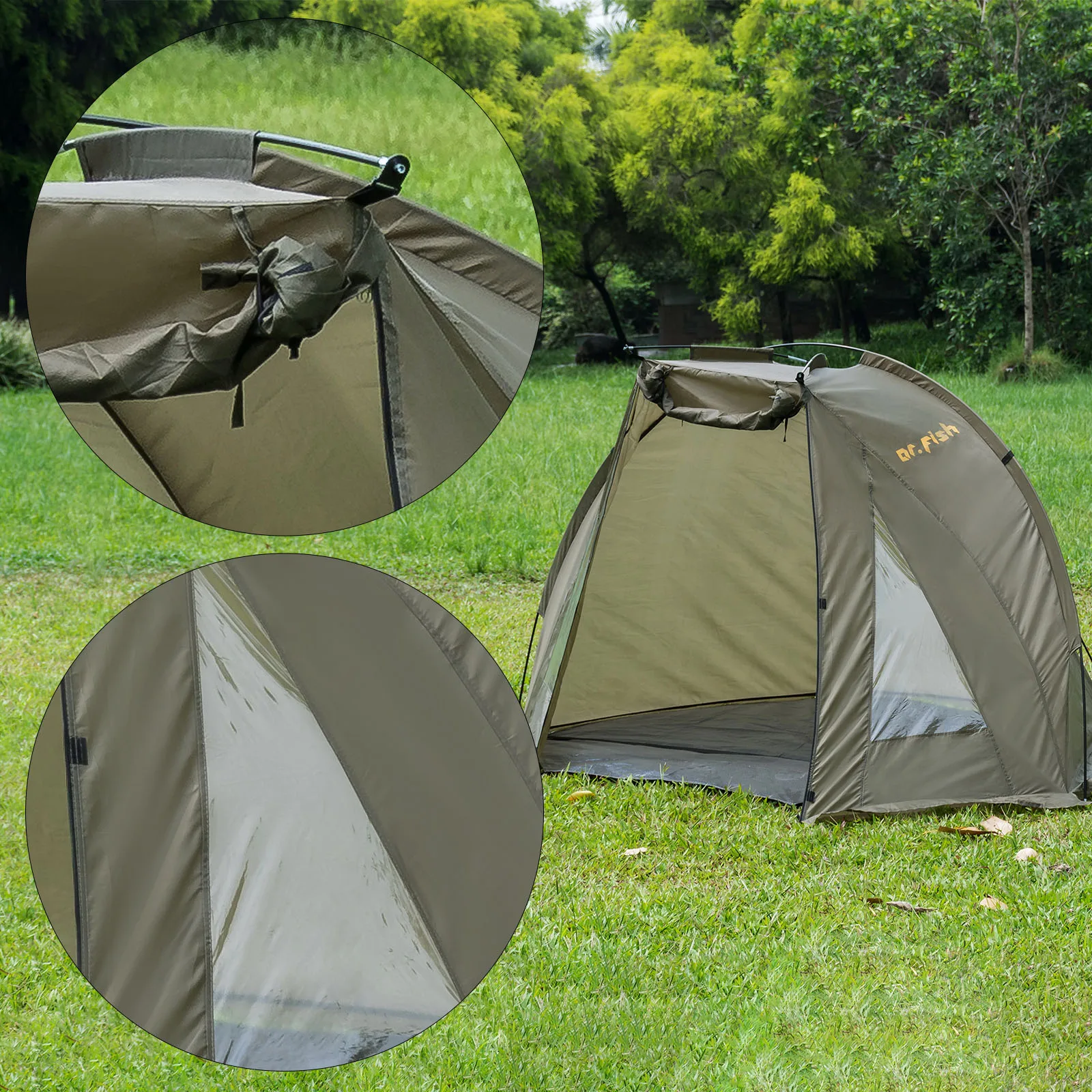 Buy China Wholesale Ice Fishing Tent 300d Oxford Fabric Carp Bivvy