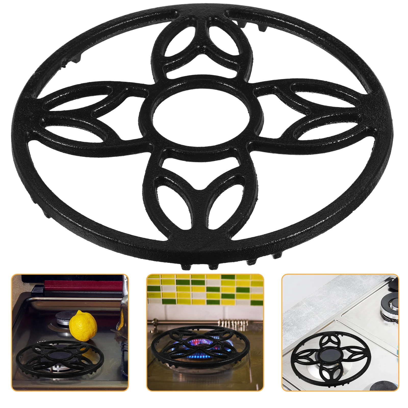 

Stove Wok Ring Pot Support Rack Cast Iron Gas Stove Rack Kitchen Tool Gas Stove Pot Rack