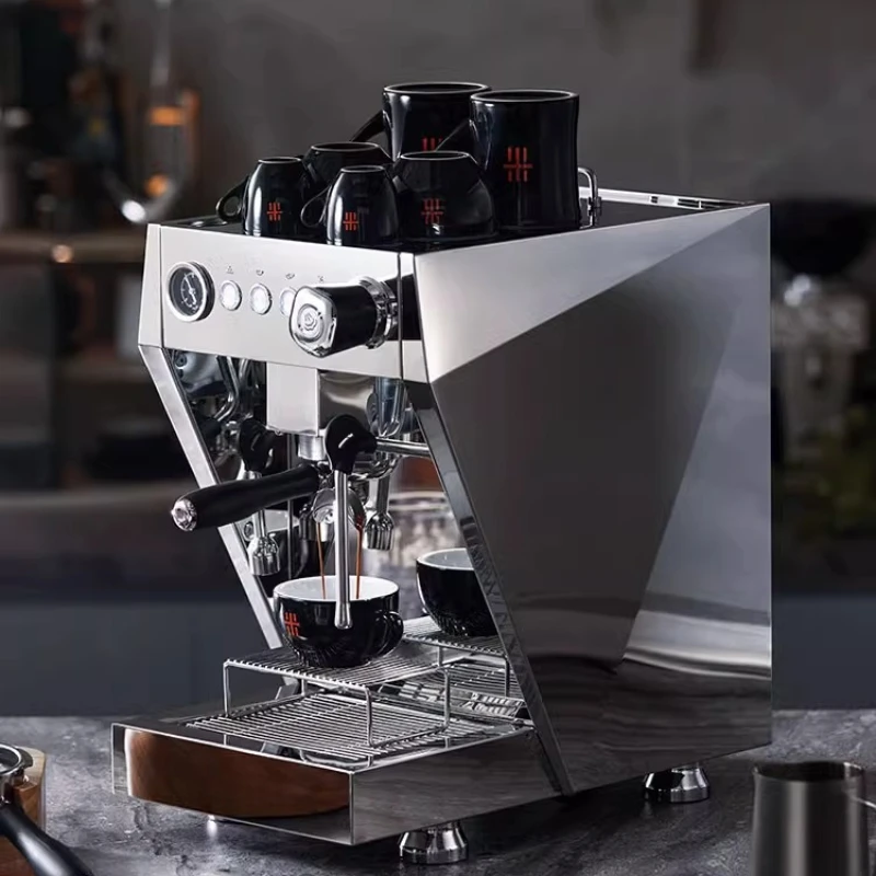 

Lai CRM3128 coffee machine semi-automatic home-made commercial extraction rotary pump double boiler milk foam