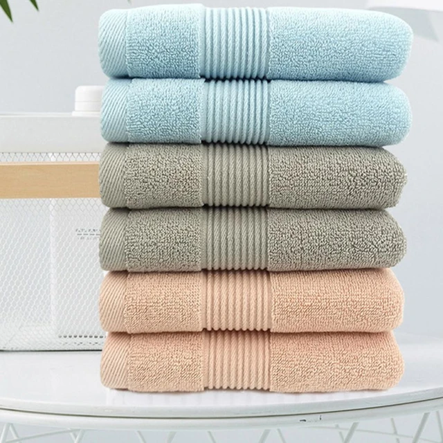 1PCS Quick Dry Hand Towels Coral Fleece Wipe Handkerchief Kitchen