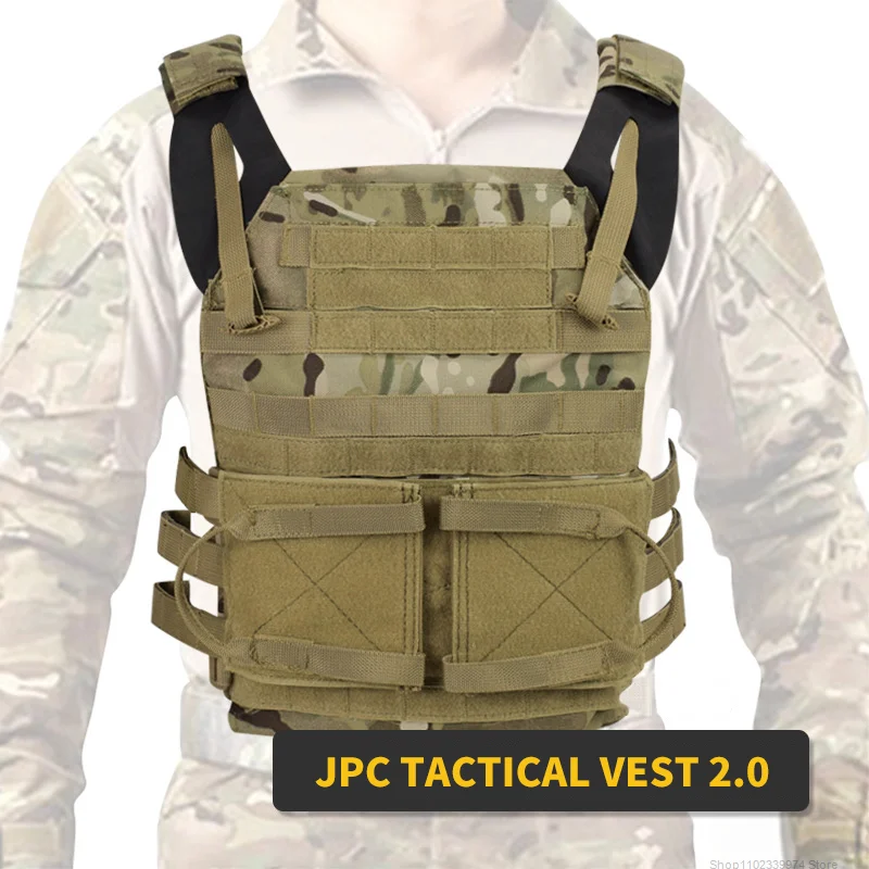 

Tactical JPC 2 Vest 1000D Nylon Plate Carrier Outdoor Hunting Protective MODULAR Vest JPC 2.0 Military Army Molle Hunting Vest