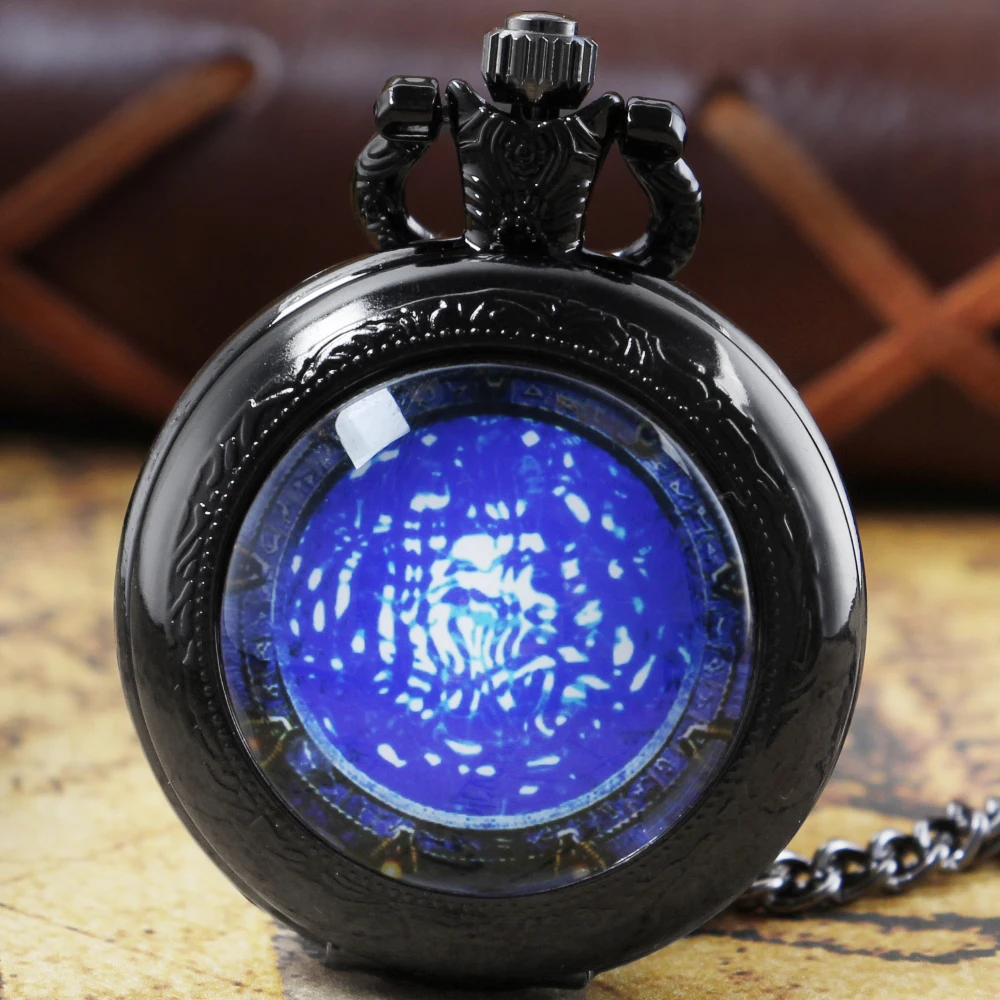 

Vintage Charm Quartz Pocket Watch Men Women Pendant Clock Watch Glass Dome Necklace Gifts New Arrival HB265
