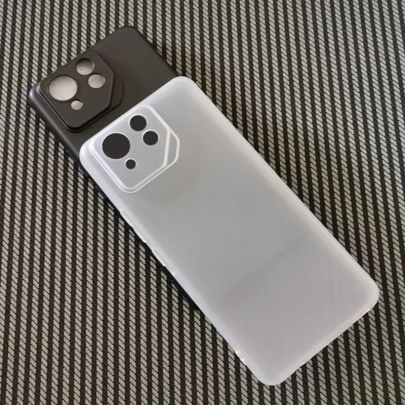 Matte Frosted Silicone Protective Phone Case - Soft TPU Back Cover