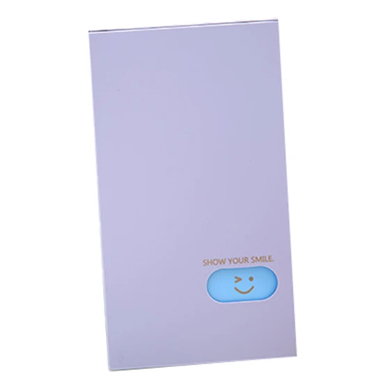 Creative Candy Color Smile Business Card Holder Organizer ID Credit Cards Case Bag Purse 120 Cards slots Office Supplies
