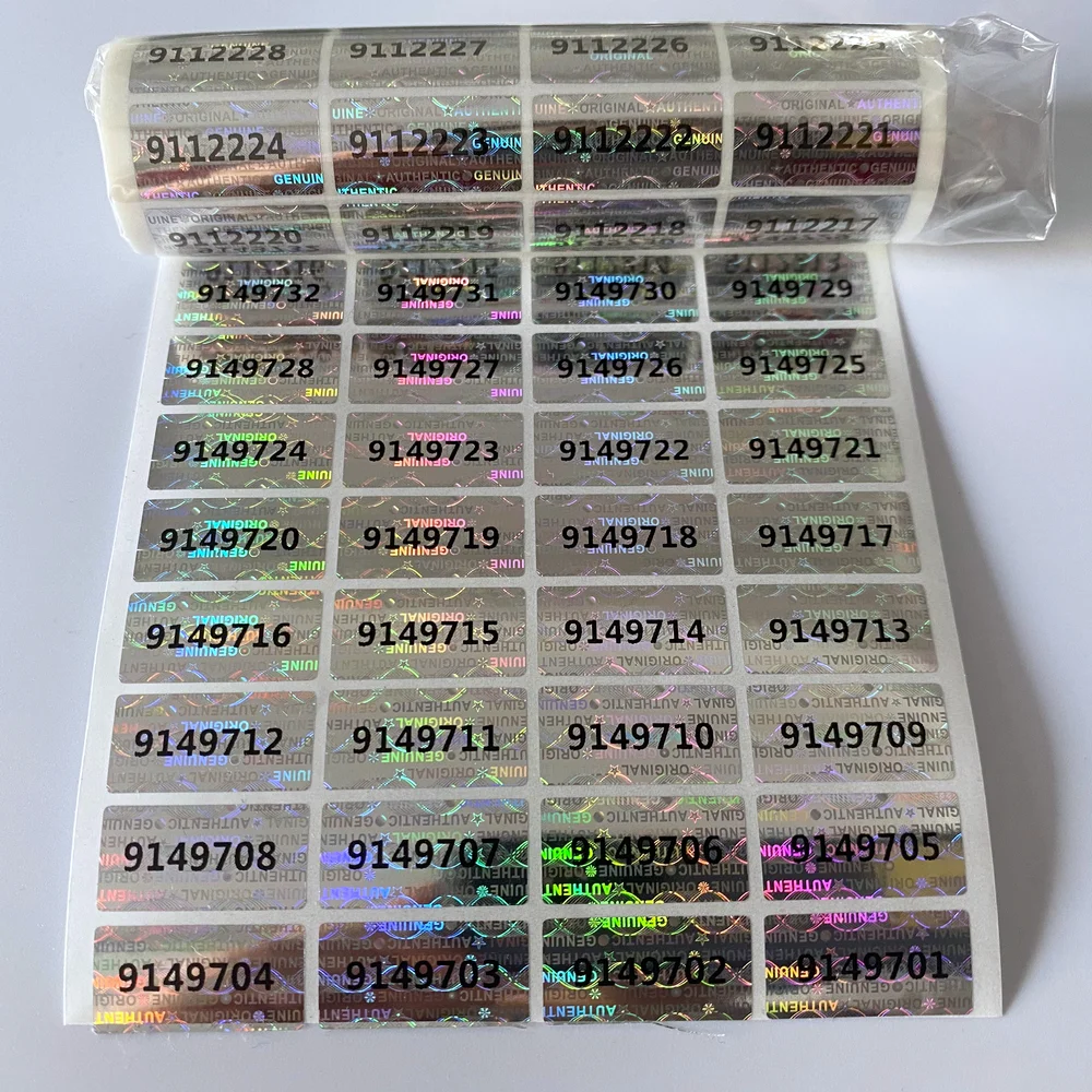 1000pcs Tamper Proof Stickers Warranty Void Tamper Evident Hologram Labels 20mm x 10mm cartoon stickers decorative stickers self adhesive stickers custom stickers stationery stickers anime stickers paper stickers adhesive stickers decorative labels stickers roll packaging stickers