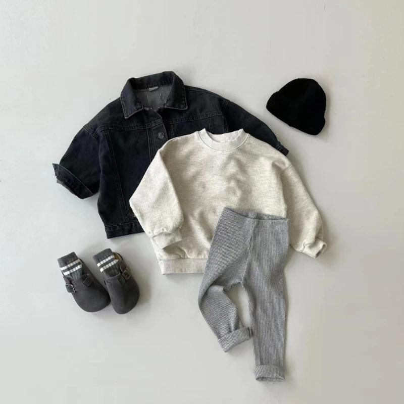 

Baby Simple Solid Leggings Girls All-match Skinny Pants Kid Cotton Pants DropShipping