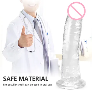 Realistic Xxxl Dildo For Woman Couples Big Penis Strap On Jelly Dildos Suction cup Men Masturbation Anal Sex Toys Adult Shop Gay 3