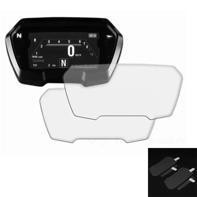 Premium Motorcycle Dashboard Screen Protector Film