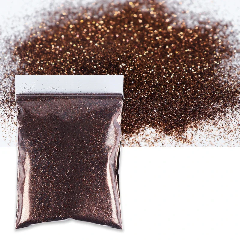 Holographic Fine Glitter Powder for DIY Crafting and Resin Art - 10g Gold & Silver Laser Sparkle