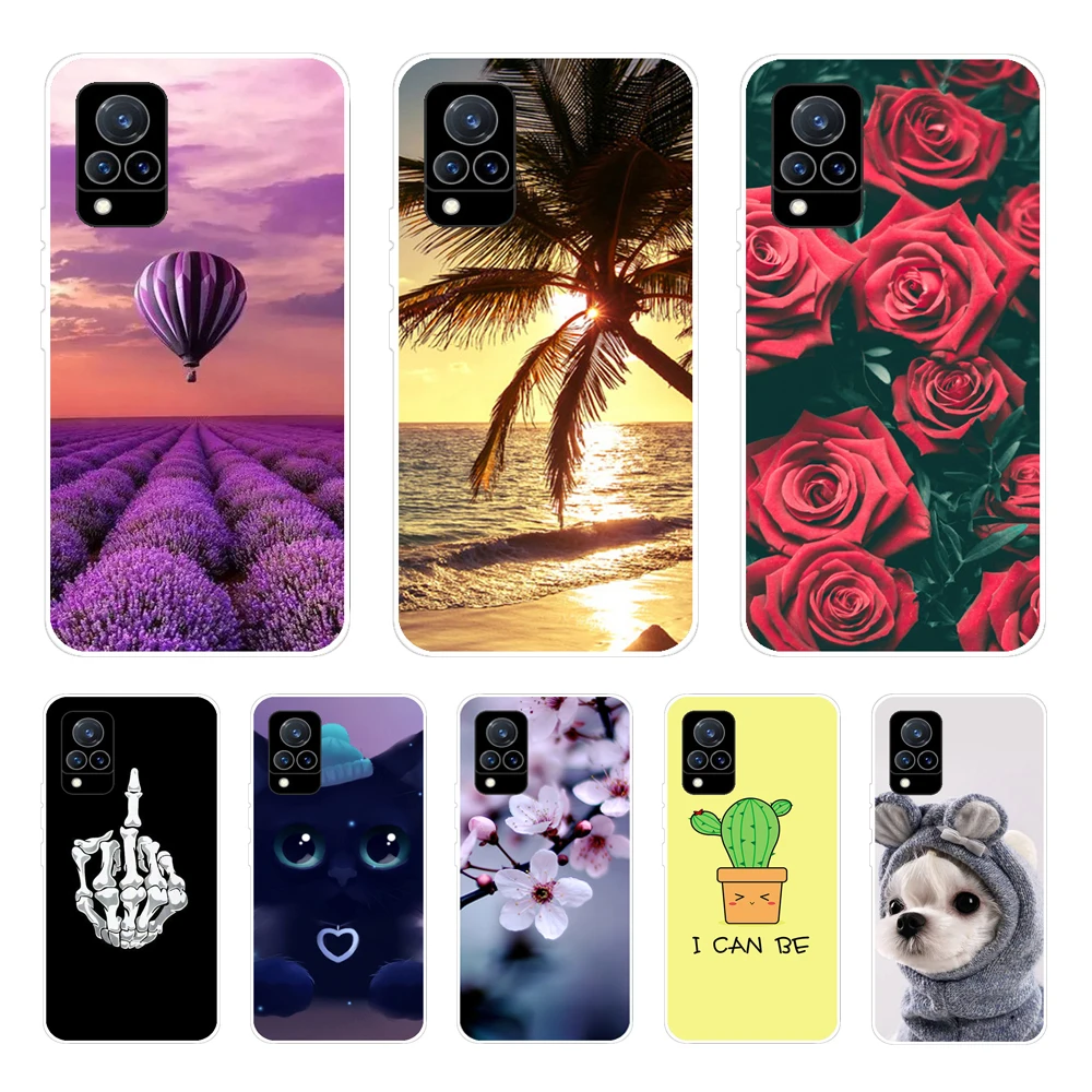 Per Vivo V20 V21E Custodia Cover Morbida In Silicone Tpu Trasparente Per Vivo V21 5G / V20 Pro Custodia Paraurti Trasparente Per Vivo V20 V 20