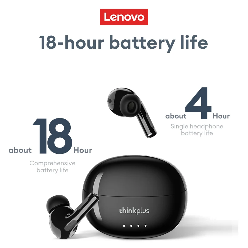 Choice Lenovo LP5 PRO Wireless Bluetooth Earphones 5.4 Sports Headphones HiFi Sound Gaming Headset Low Latency Earbuds With Mic 5