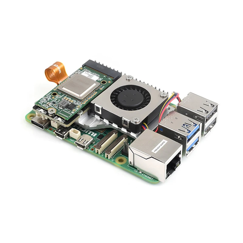 Raspberry Pi 5 4GB 冷却ファンとM.2 Hat付き Raspberry Pi 5 4GB 冷却ファンとM.2 Hat付き Raspberry Pi 5 4GB 冷却