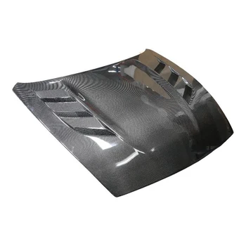 Cofano cofano motore anteriore in fibra di carbonio forgiato ventilato per Nissan 370Z Sport Coupe